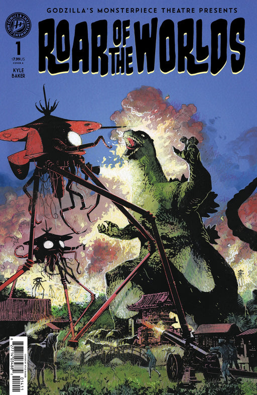 Godzilla's Monsterpiece Theatre Presents: Roar Of The Worlds Variant B (Baker) IDW Publishing