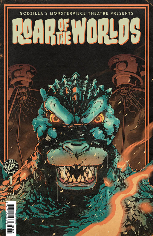 Godzilla's Monsterpiece Theatre Presents: Roar Of The Worlds Variant C (Flops!) IDW Publishing