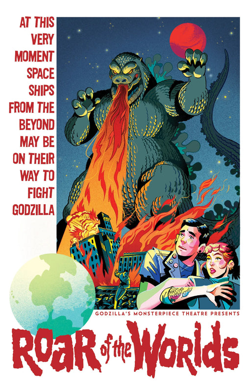 Godzilla's Monsterpiece Theatre Presents: Roar Of The Worlds Variant Ri (10) (Goux) IDW Publishing