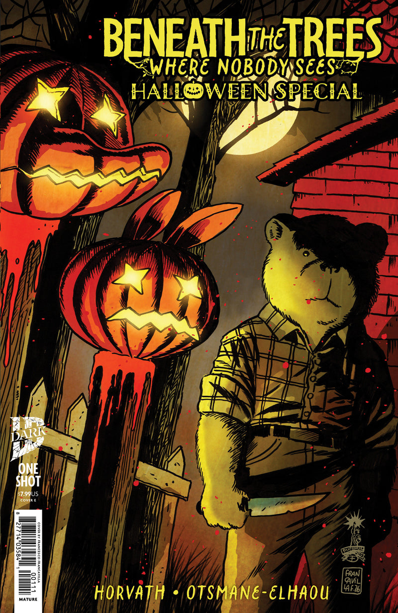 Beneath The Trees Where Nobody Sees: Halloween Special Variant E (Francavilla Idw Goes Dark Variant)