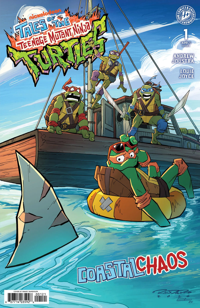 Tales Of The Teenage Mutant Ninja Turtles: Coastal Chaos #1 Variant B (Randolph) IDW Publishing