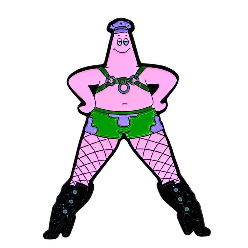 Switch Starfish Enamel Pin Geeky And Kinky