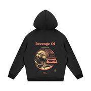 Automat Access [Black / Ash Purple] - Streetwear Unisex Fleece Hoodie Revenge Of