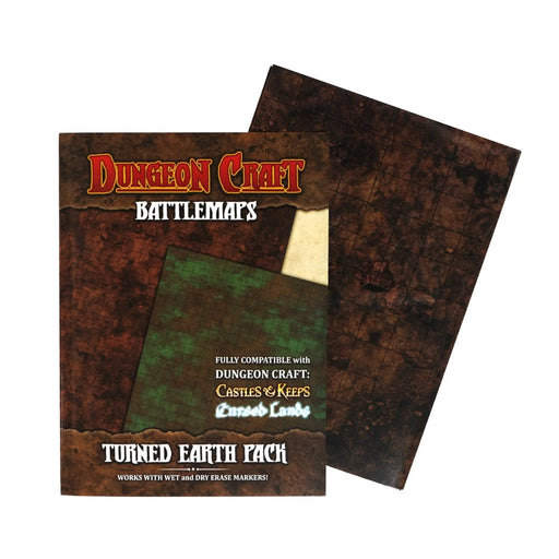 BattleMap: Turned Earth RPG battle map 1985 Games