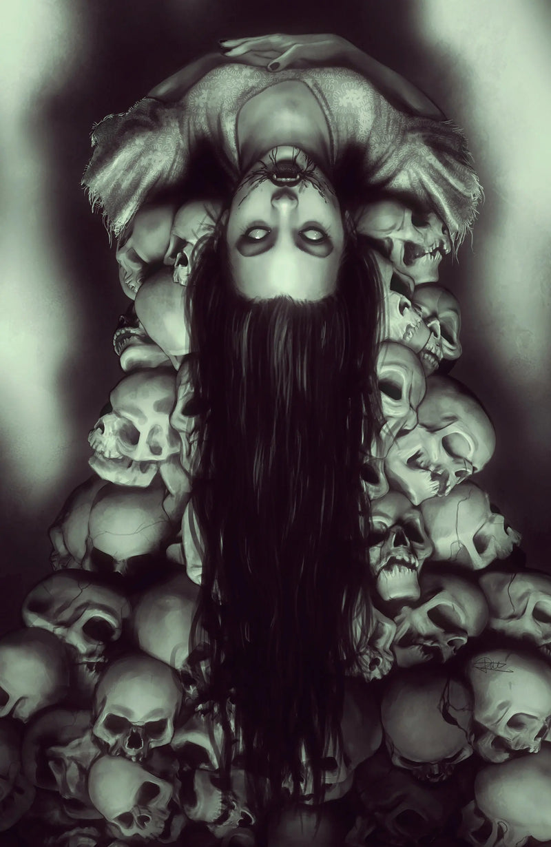 Hello Darkness #10 F 1 in 10 Variant Edition (Full Art, Puebla) Boom! Studios