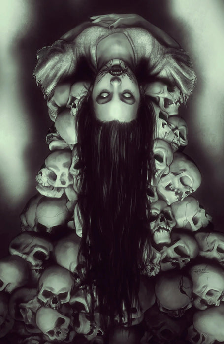 Hello Darkness #10 F 1 in 10 Variant Edition (Full Art, Puebla) Boom! Studios