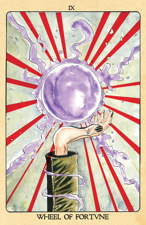 Minor Arcana #9 D 1 in 10 Variant Edition Tarot Card Variant (Full Art, Lemire) Boom! Studios