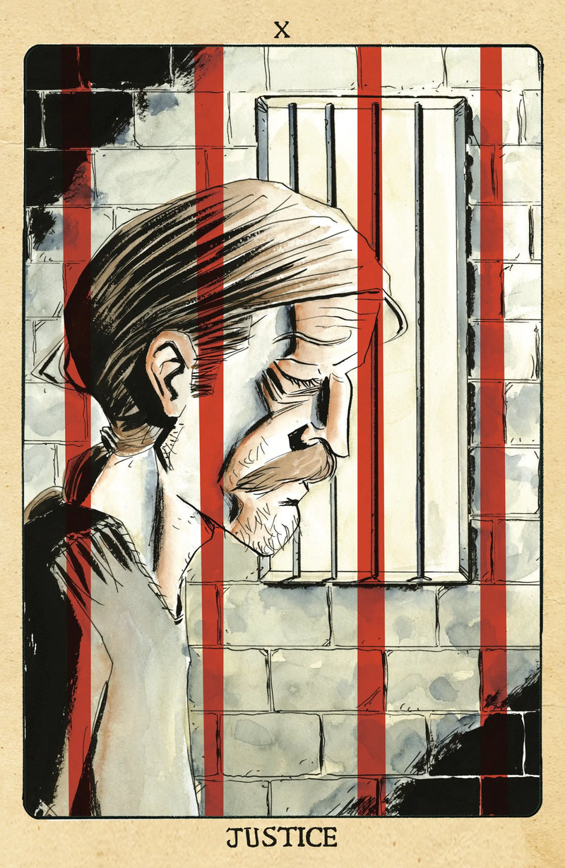 Minor Arcana #10 D 1 in 10 Variant Edition Tarot Card Variant (Full Art, Lemire) Boom! Studios