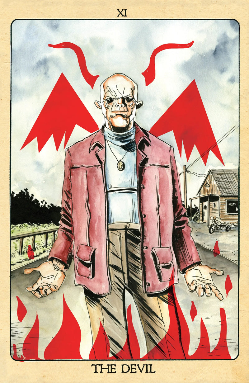 Minor Arcana #11 C 1 in 10 Variant Edition Tarot Card Variant (Full Art, Lemire) Boom! Studios