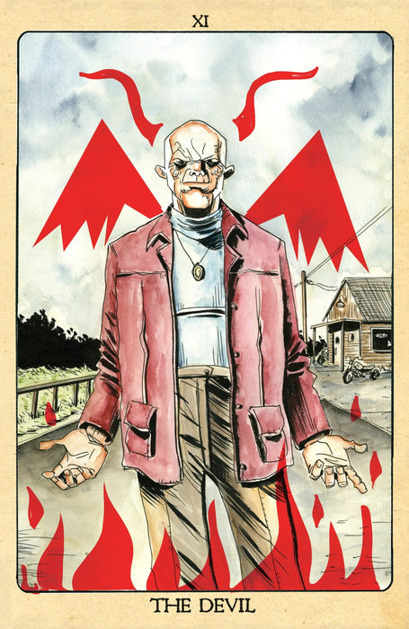 Minor Arcana #11 C 1 in 10 Variant Edition Tarot Card Variant (Full Art, Lemire)