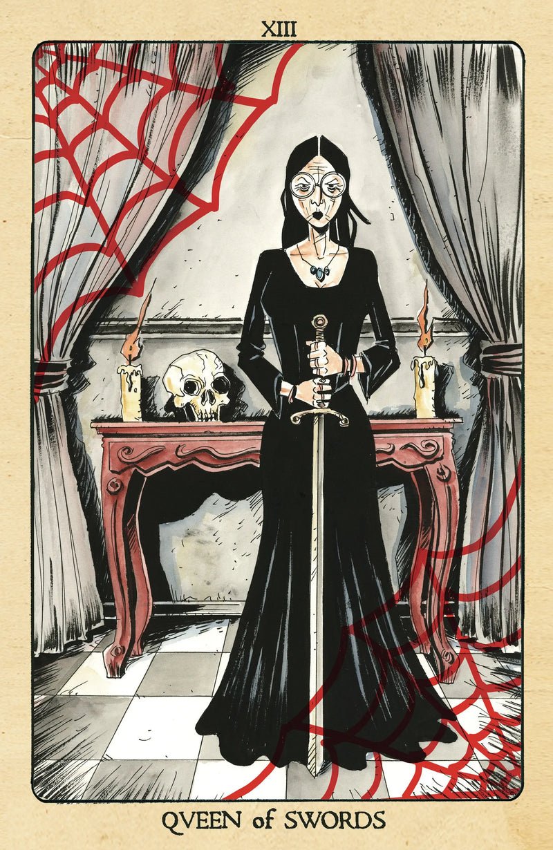 Minor Arcana #13 C 1 in 10 Variant Edition Tarot Card Variant (Full Art, Lemire) Boom! Entertainment