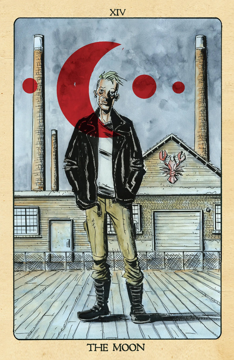 Minor Arcana #14 C 1 in 10 Variant Edition Tarot Card Variant (Full Art, Lemire) Boom! Entertainment