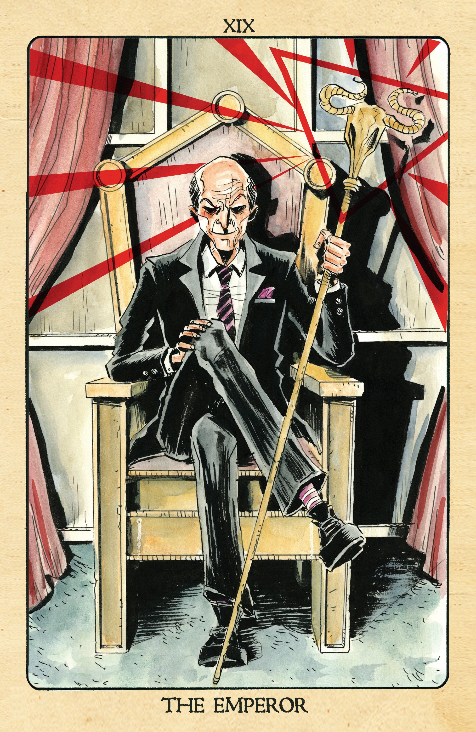 Minor Arcana #19 D 1 in 10 Variant Edition Tarot Variant (Dressed