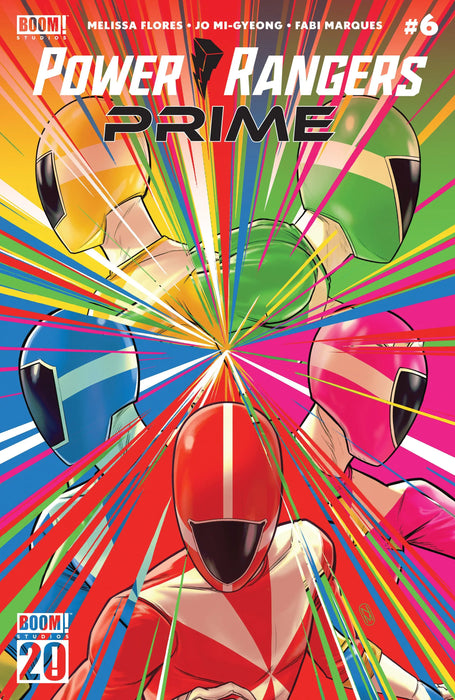 Power Rangers Prime #6 B Variant (Dressed, Malavia) Boom! Studios