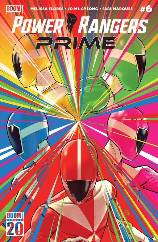 Power Rangers Prime #6 B Variant (Dressed, Malavia) Boom! Studios