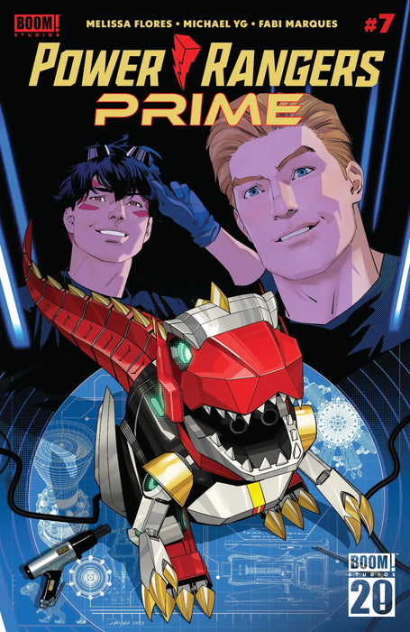 Power Rangers Prime #7 A Main (Dressed, Mora) Boom! Studios