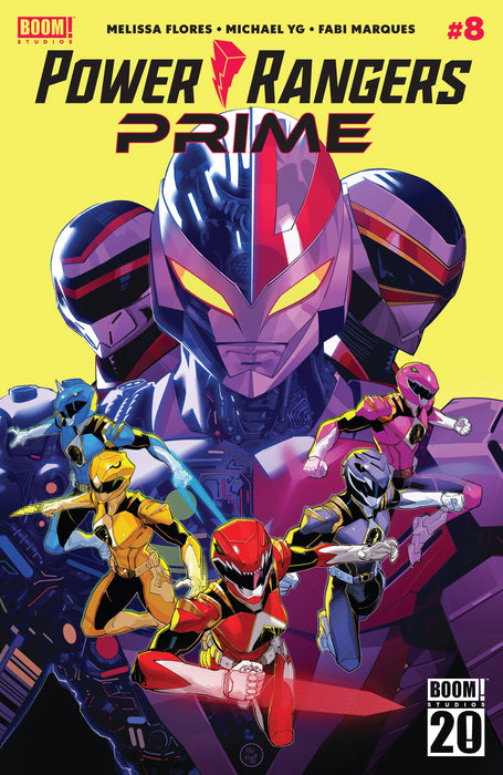 Power Rangers Prime #8 A Main (Dressed, Mora) Boom! Studios