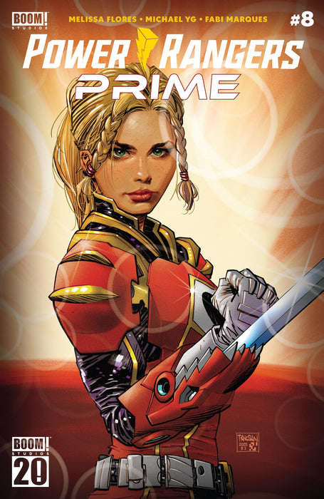 Power Rangers Prime #8 C Boom 20th Anniversary Variant (Dressed, Panosian) Boom! Studios
