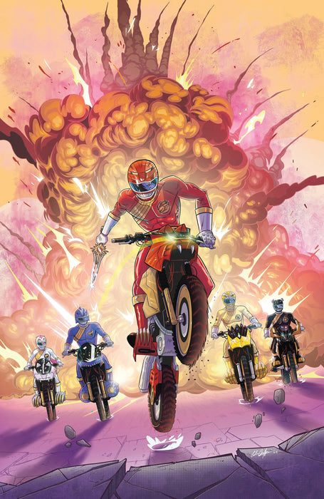 Power Rangers Prime #8 D 1 in 10 Variant Edition (Full Art, Griffin) Boom! Studios