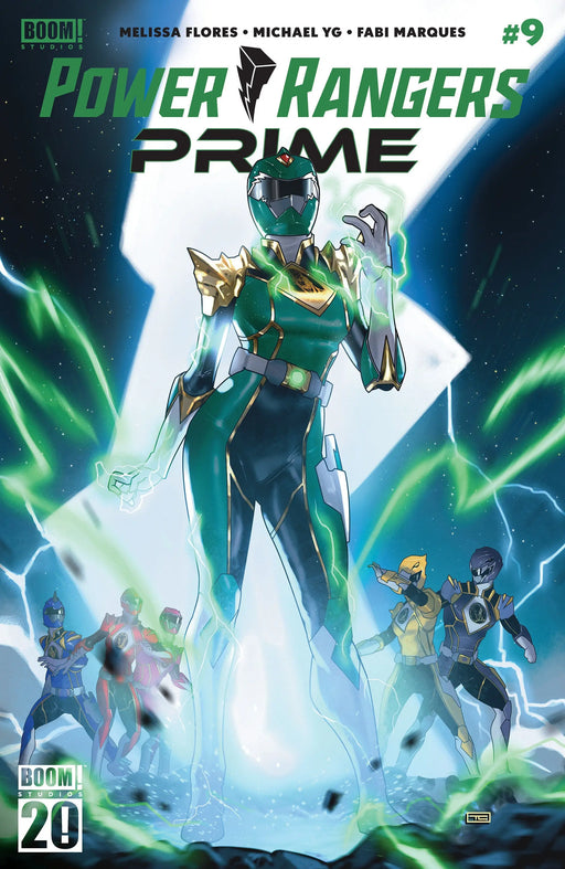 Power Rangers Prime #9 A Main (Dressed, Clarke) Boom! Studios
