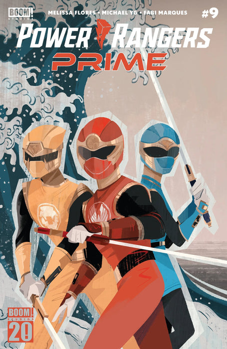 Power Rangers Prime #9 B Variant (Dressed, Kung) Boom! Studios