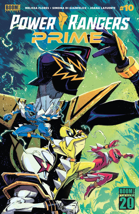 Power Rangers Prime #10 B Variant (Dressed, Corona) Boom! Studios