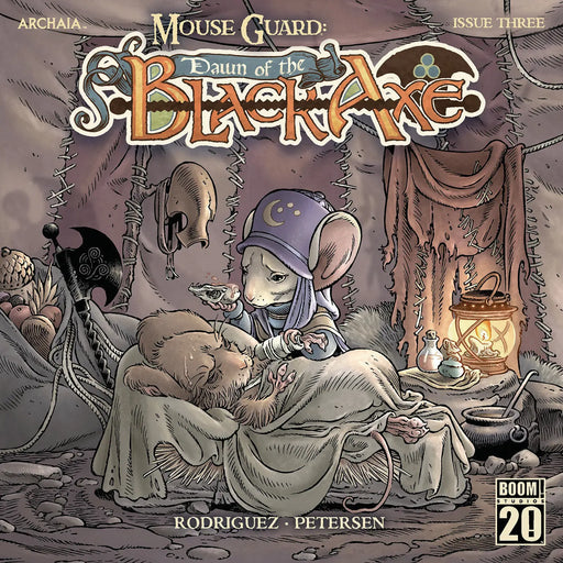 Mouse Guard: Dawn Of The Black Axe #3 A Main (Dressed, RodríGuez) Boom! Studios