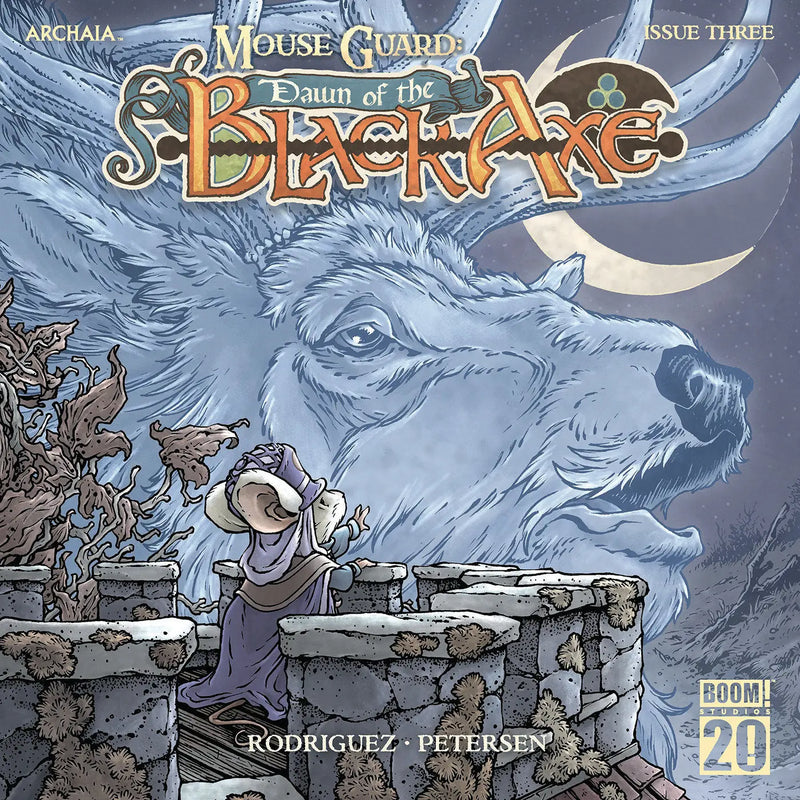 Mouse Guard: Dawn Of The Black Axe #3 B Variant (Dressed, Petersen) Boom! Studios