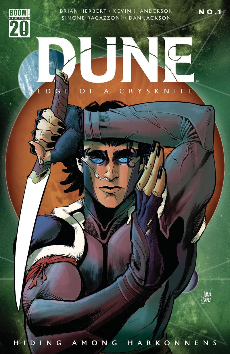 Dune: Edge Of A Crysknife: Hiding Among Harkonnens #1 B Variant (Dressed, Samu) Boom! Studios