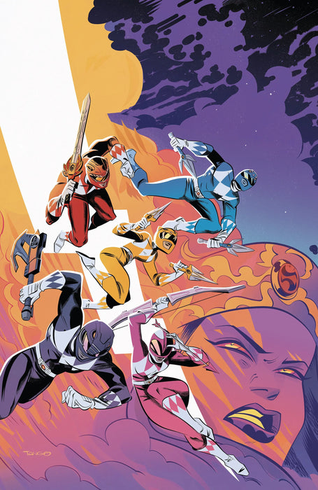 Mighty Morphin Power Rangers: Rita's Rewind #1 D 1 in 10 Variant Edition (Full Art, Tango) Boom! Studios