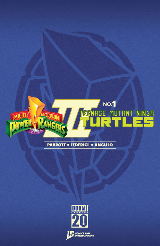 Mighty Morphin Power Rangers/ Teenage Mutant Ninja Turtles III #1 D Intermix (Dressed, Polybag, Design) Boom! Studios