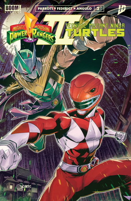 Mighty Morphin Power Rangers/Teenage Mutant Ninja Turtles III #2 A Main (Dressed, Zonno) Boom! Studios