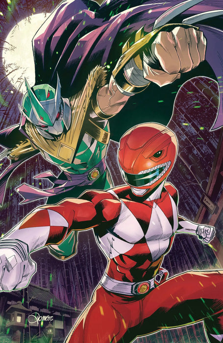 Mighty Morphin Power Rangers/Teenage Mutant Ninja Turtles III #2 D Variant (Full Art, Foil, Zonno) Boom! Studios