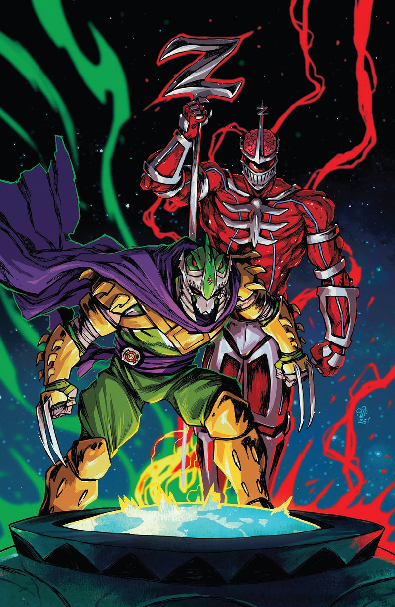 Mighty Morphin Power Rangers/Teenage Mutant Ninja Turtles III #2 I 1:200 Variant Edition (Full Art, Dialynas) Boom! Studios
