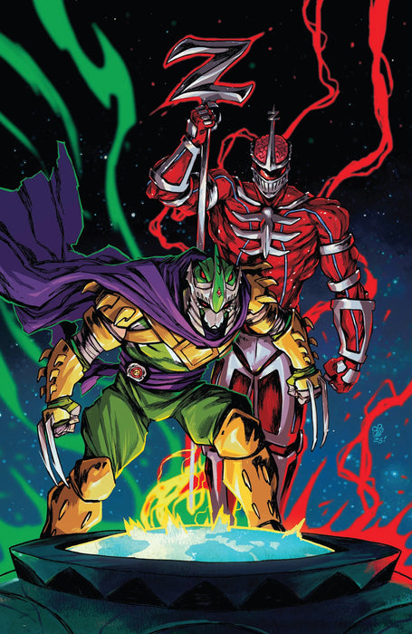 Mighty Morphin Power Rangers/Teenage Mutant Ninja Turtles III #2 I 1:200 Variant Edition (Full Art, Dialynas) Boom! Studios