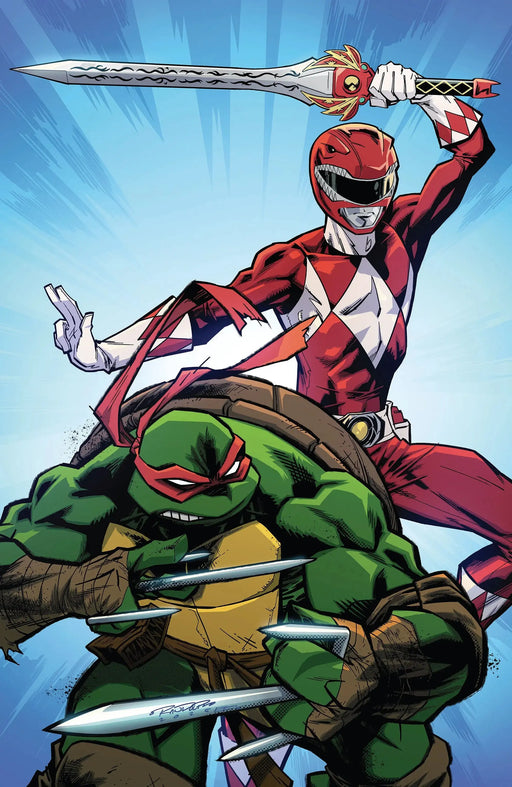 Mighty Morphin Power Rangers/Teenage Mutant Ninja Turtles III #2 L Unlimited Variant (Full Art, Randolph) Boom! Studios