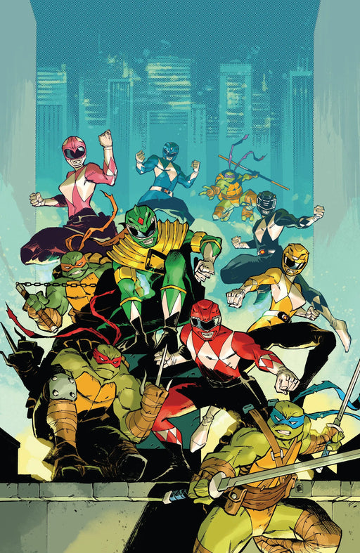 Mighty Morphin Power Rangers/Teenage Mutant Ninja Turtles III #2 M 1:5 Variant Edition (Full Art, Cardstock, Daniel) Boom! Studios