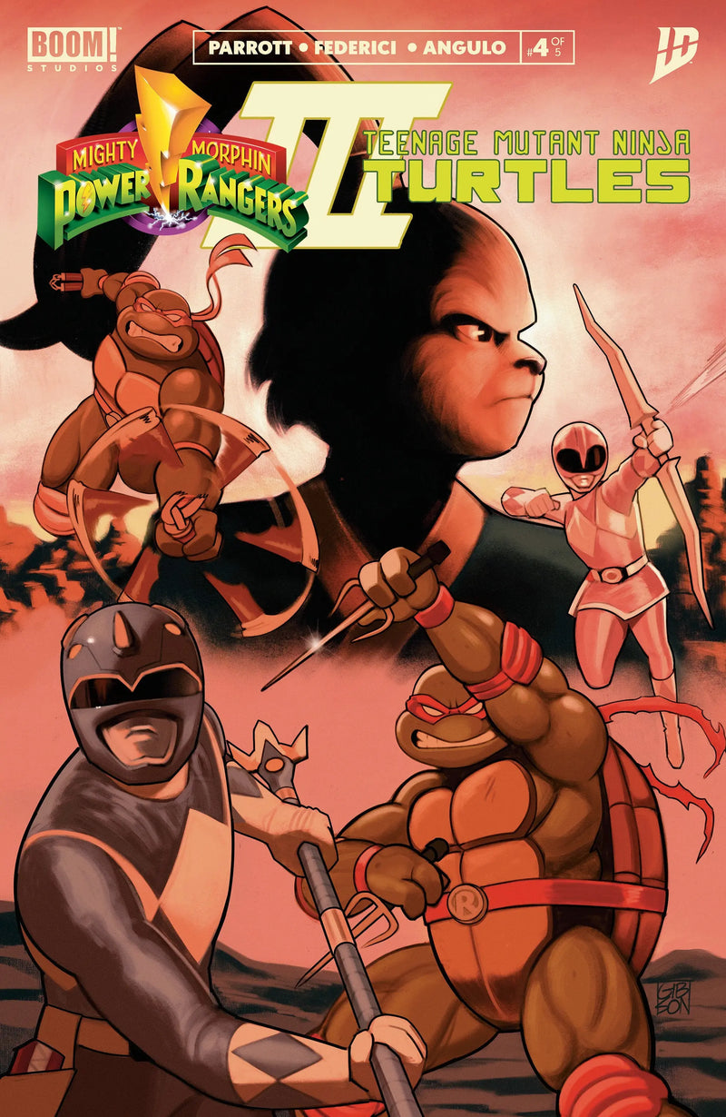 Mighty Morphin Power Rangers/Teenage Mutant Ninja Turtles III #4 Boom! Entertainment