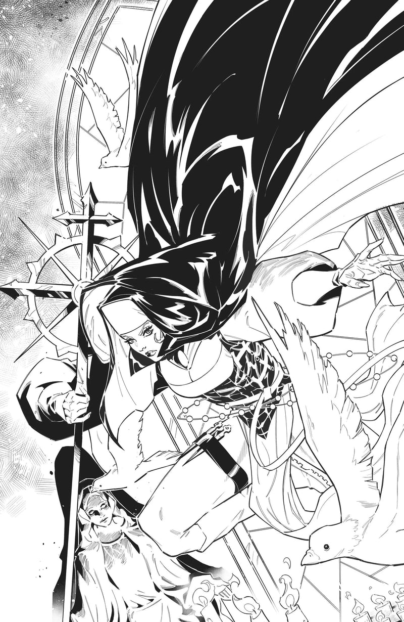 Marian Heretic #1 Zb 2nd Print (Full Art, Inks, Jaro) Boom! Studios