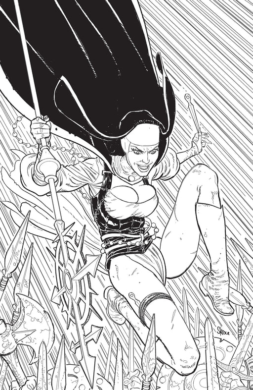 Marian Heretic #5 C Unlimited Variant (Full Art, Inks, Skroce) Boom! Entertainment