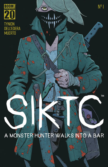 Something Is Killing The Children: A Monster Hunter Walks Into A Bar #1 B Variant (Dressed, Stenbeck) Boom! Studios