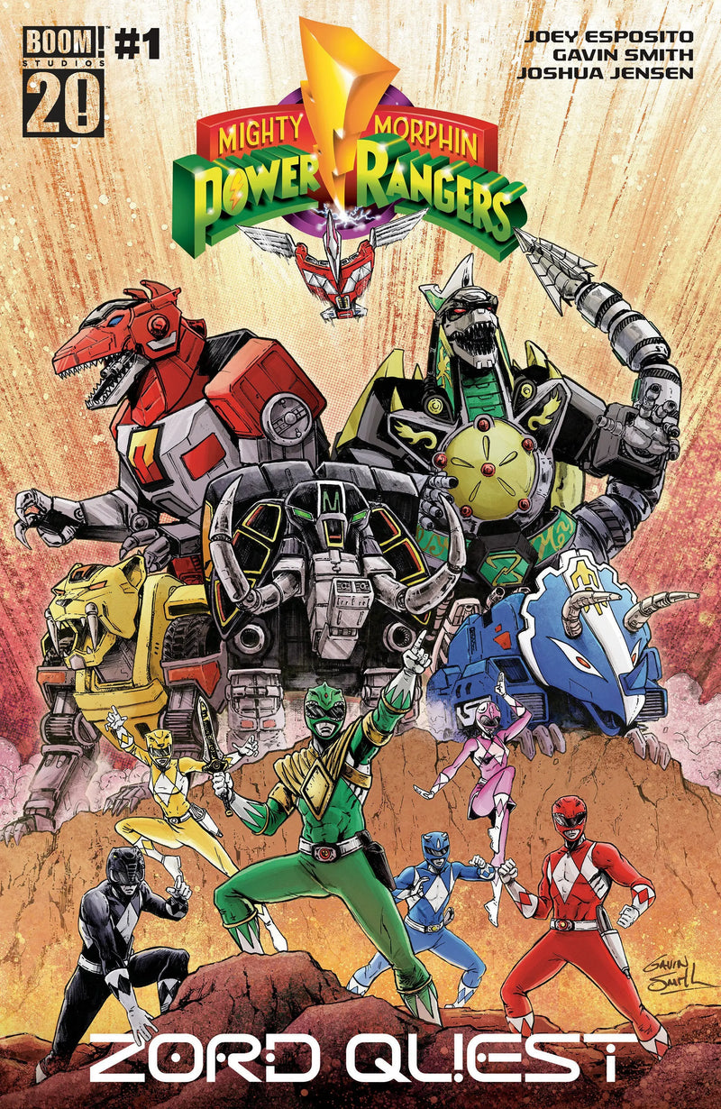 Mighty Morphin Power Rangers: Zord Quest #1 Boom! Entertainment