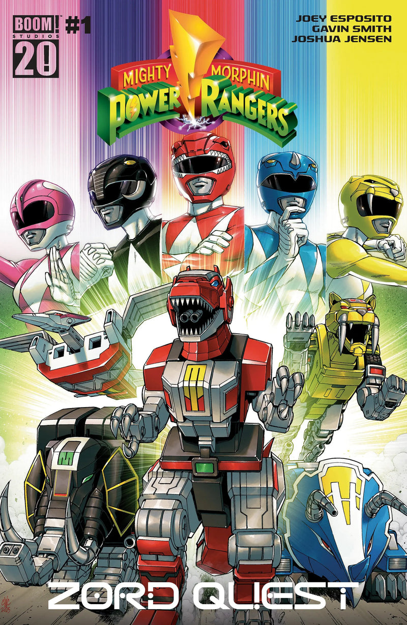 Mighty Morphin Power Rangers: Zord Quest #1 Boom! Entertainment