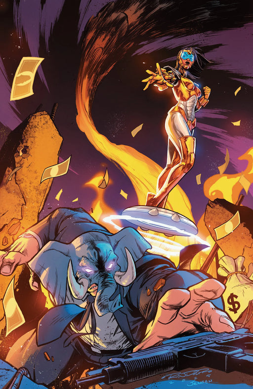 The Center Holds #1 C 1 in 10 Variant Edition (Full Art, Randolph) Boom! Entertainment