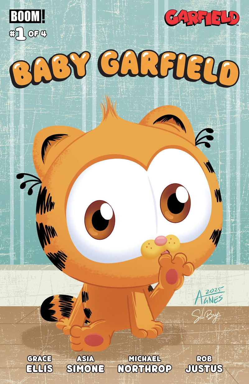 Baby Garfield #1 A Main (Dressed, Garbowska) Boom! Entertainment