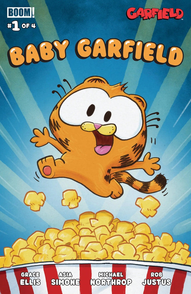 Baby Garfield #1 B Variant (Dressed, Justus) Boom! Entertainment