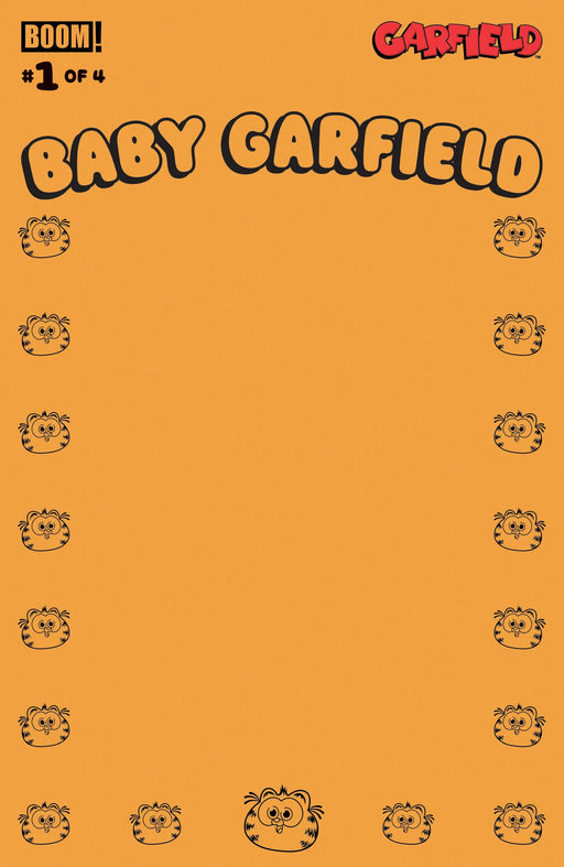 Baby Garfield #1 D Blank Sketch Orange Variant (Dressed, Sketch) Boom! Entertainment