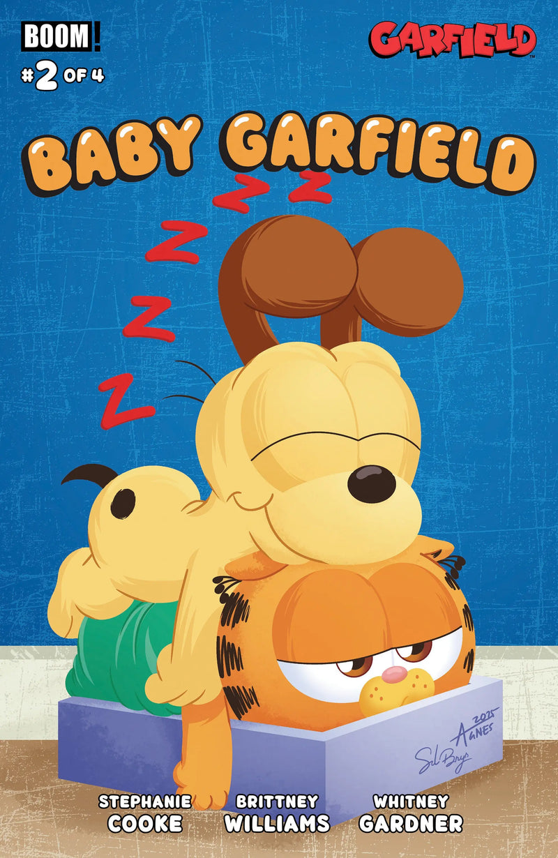 Baby Garfield #2 A Main (Dressed, Garbowska) Boom! Entertainment