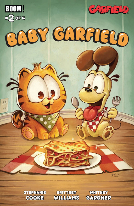 Baby Garfield #2 B Variant (Dressed, Zullo Uminga) Boom! Entertainment