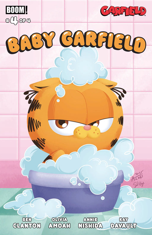 Baby Garfield #4 A Main (Dressed, Garbowska) Boom! Entertainment